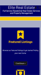 Mobile Screenshot of elite-realtors.net